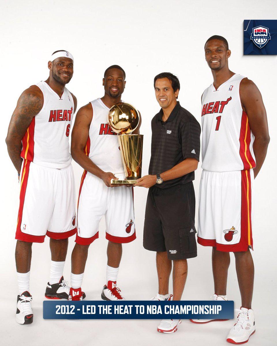 这位迈阿密, 国男篮选拔, 任命信息